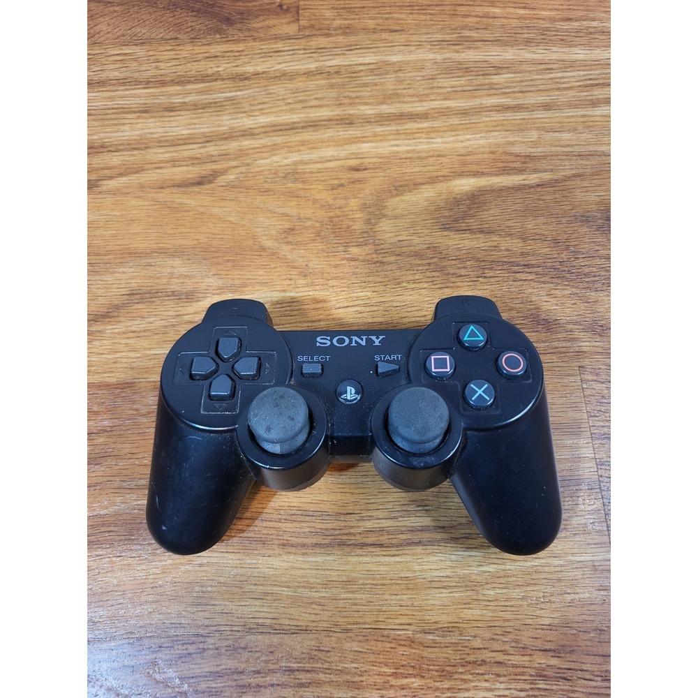 Authentic Sony Playstation 3 PS3 Genuine OEM Dualshock Ps3 Black Controller